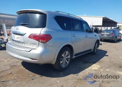 2017 Infiniti Qx80 из США, поврежденный, VIN JN8AZ2NE5H9158596